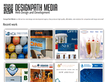 Tablet Screenshot of designpathmedia.com